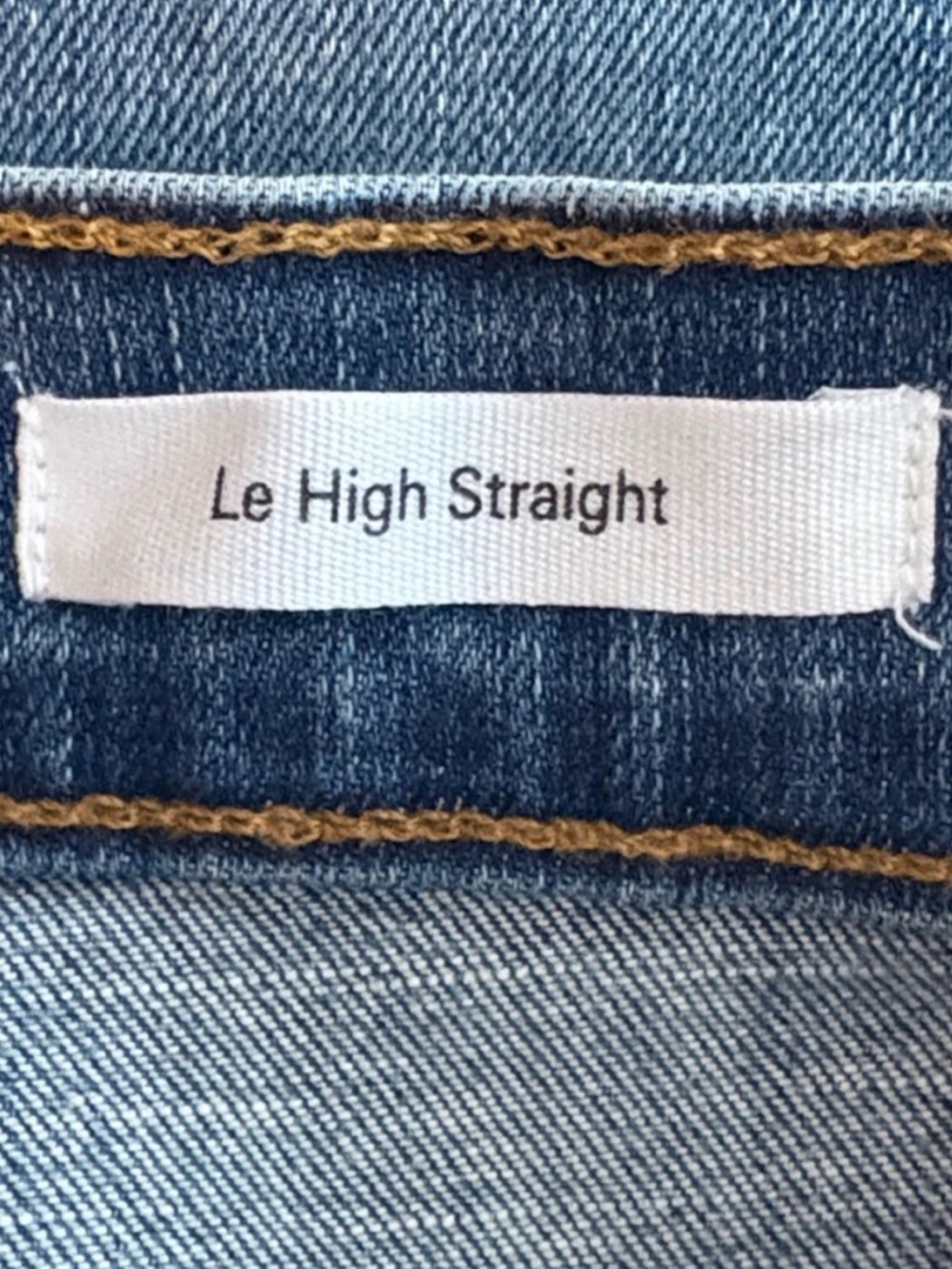 Frame Denim Women's Straight Leg Cropped Blue Jeans - Picture 7 of 9